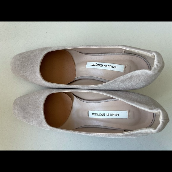 Cream/beige summer heels - Picture 2 of 4